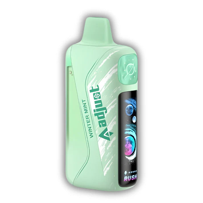 Adjust MyRusher 40K Winter Mint Disposable Vape - Black Coral